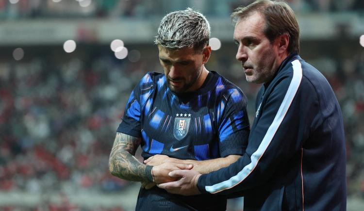 Imagen de De Arrascaeta se lesionó , a poco más de dos semanas del inicio de la serie ante Estudiantes