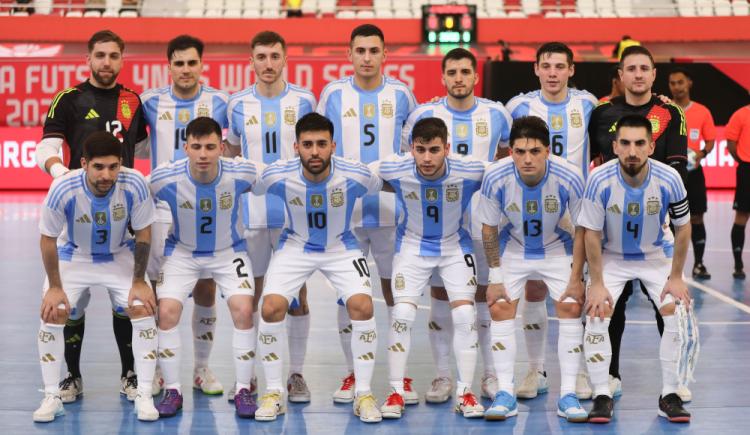 Imagen de Futsal: Argentina arrancó con el pie derecho en el Torneo 4 Naciones