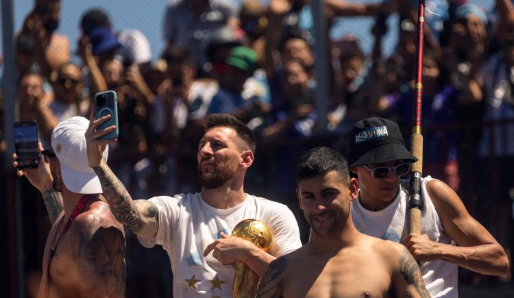 Imagen de A descansar, campeón: Lionel Messi ya se instaló en Rosario