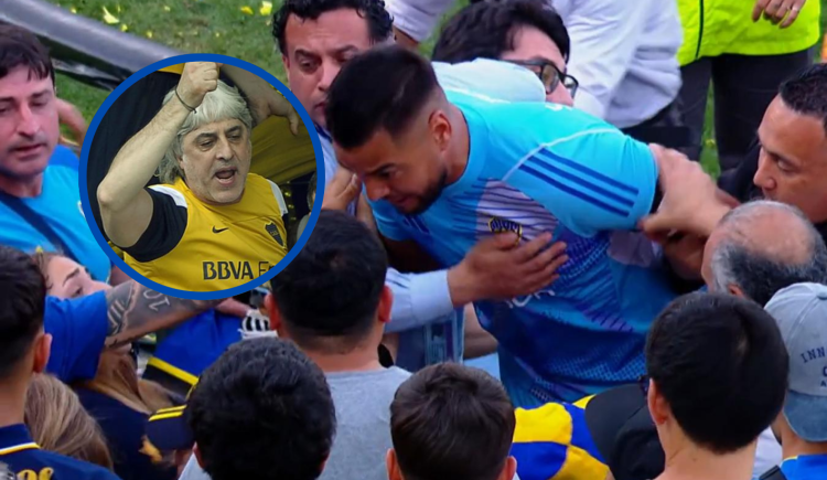 Imagen de Rafael Di Zeo, el jefe de la barra de Boca, apuntó contra Sergio Romero