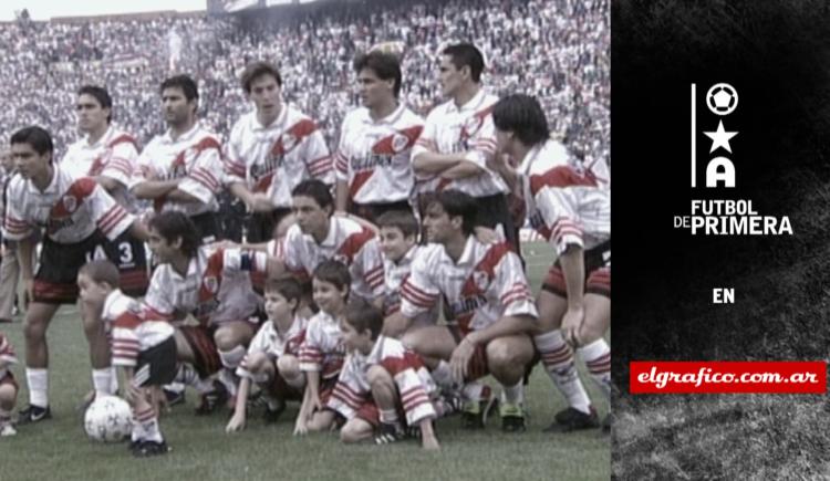 Imagen de 1997. ¡River Tricampeón!