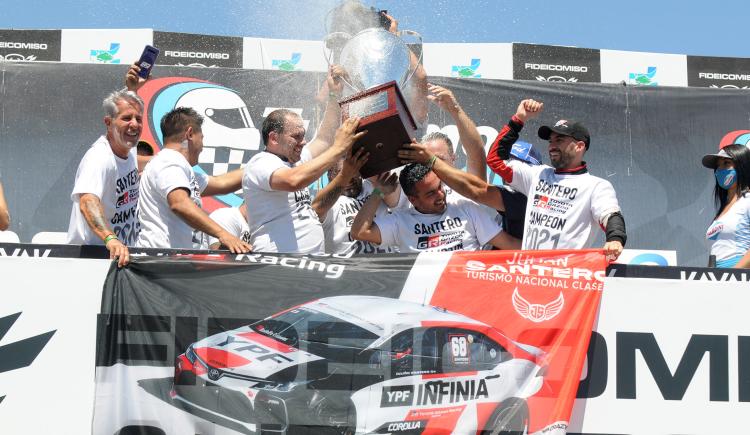 Imagen de JULIÁN SANTERO SE CONSAGRÓ CAMPEÓN DE LA CLASE 3 EN TOAY