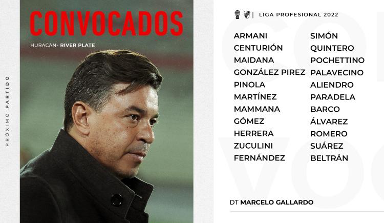 Imagen de River: concentrados con varias ausencias