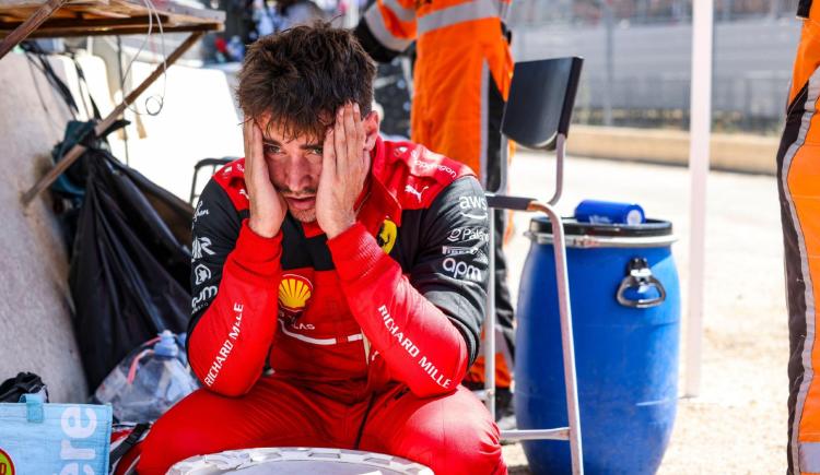 Imagen de La reacción de Charles Leclerc tras el acuerdo entre Ferarri y Lewis Hamilton