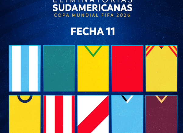 Imagen de Cómo se jugará la fecha 11 de las Eliminatorias Sudamericanas