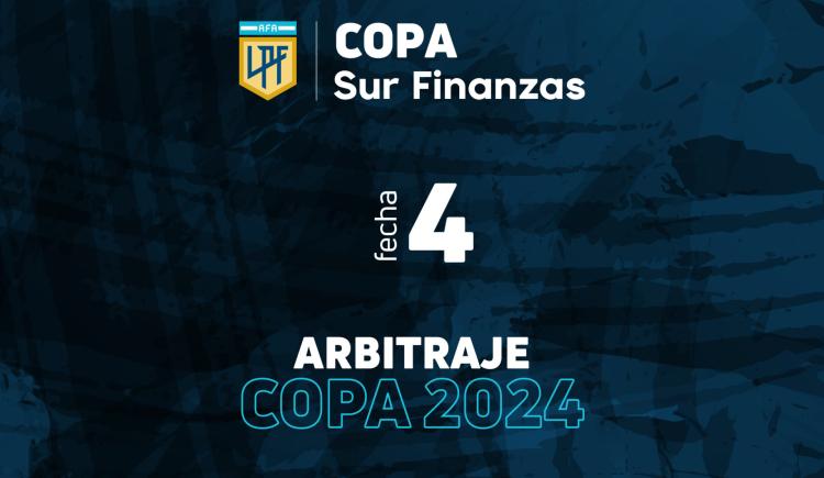 Imagen de Se conocieron los árbitros de la cuarta fecha del torneo
