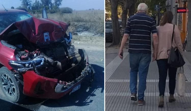 Imagen de José Vignatti sufrió un accidente automovilístico sin mayores consecuencias