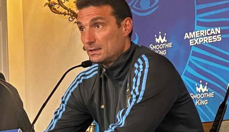 Imagen de Scaloni puso en duda que se juegue la Finalissima 2025