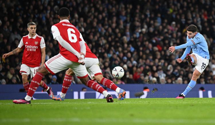 Imagen de Manchester City eliminó a Arsenal de la FA Cup