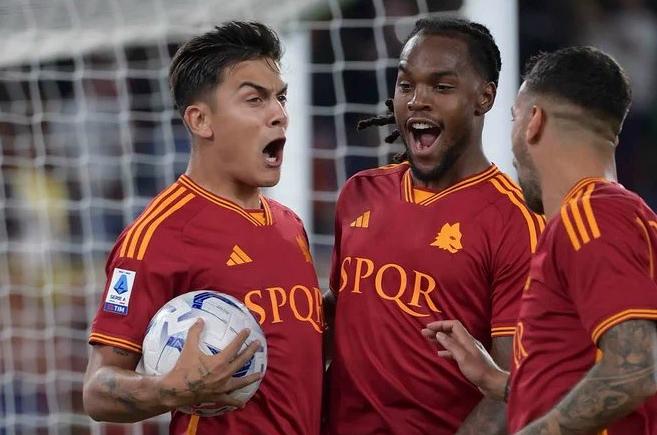 Imagen de Paulo Dybala brilló en la goleada de Roma a Empoli