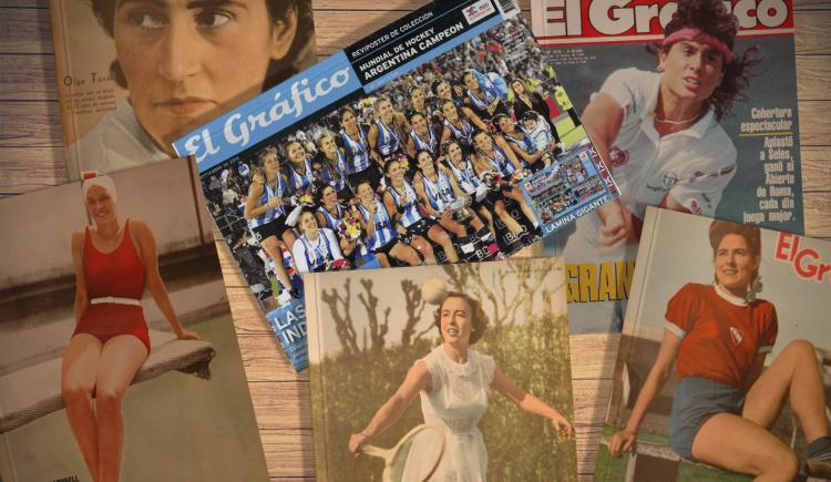 Imagen de 10 grandes deportistas argentinas en las tapas de El Gráfico