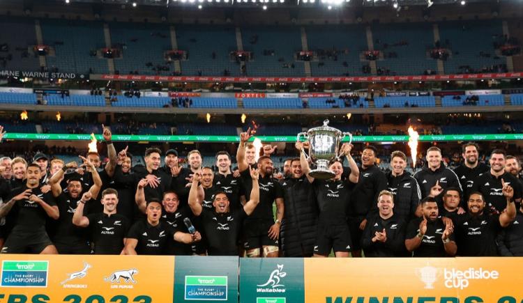 Imagen de Los All Blacks se consagraron campeones invictos del Rugby Championship