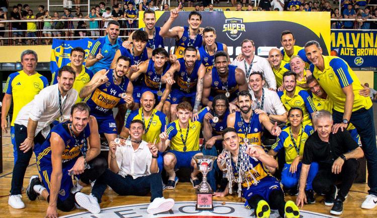Imagen de Boca hizo historia en la Liga Nacional