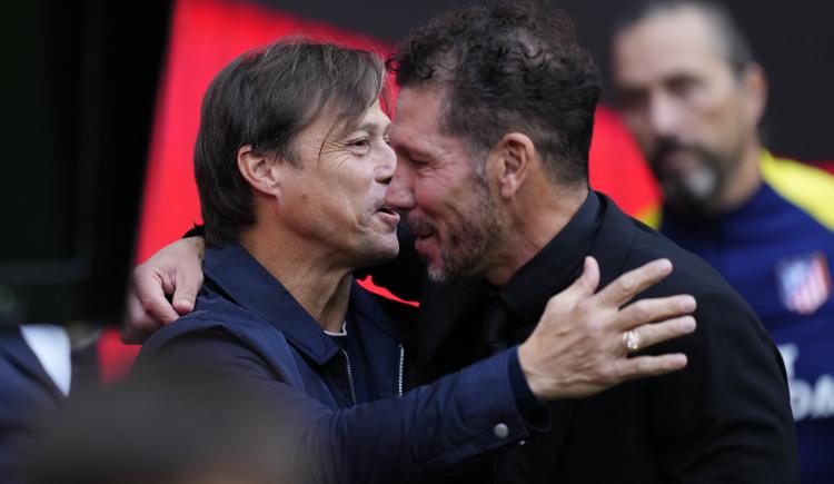 Imagen de Simeone y Almeyda: un reencuentro lleno de cariño, bromas y una confesión