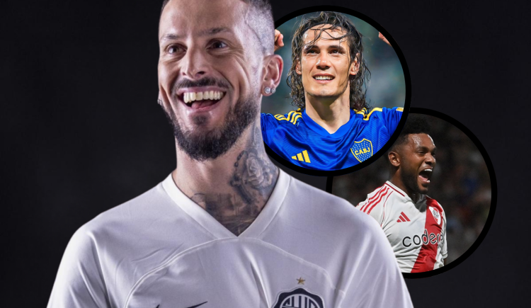 Imagen de El sindicato de los 9: Qué dijo Benedetto sobre Cavani y Borja