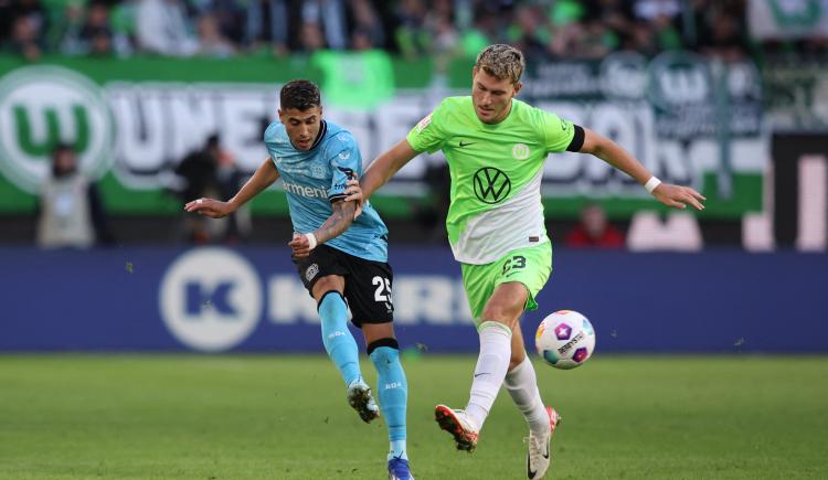 Imagen de Exequiel Palacios fue titular en la victoria de Bayer Leverkusen