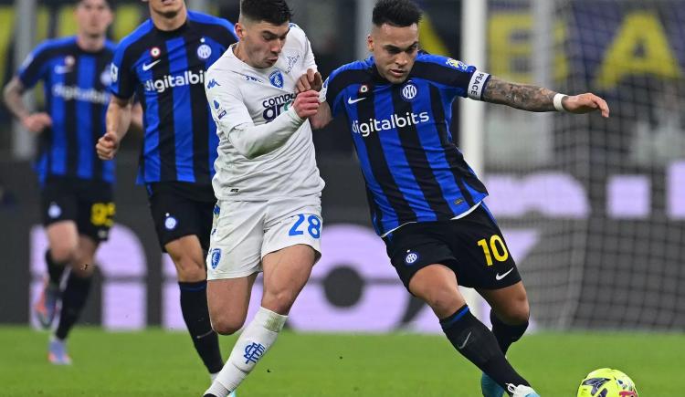 Imagen de Empoli sorprendió a Inter y lo alejó de la lucha por el título