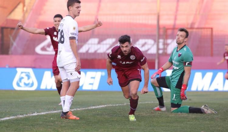 Imagen de Lanús festejó ante Colón en la Fortaleza