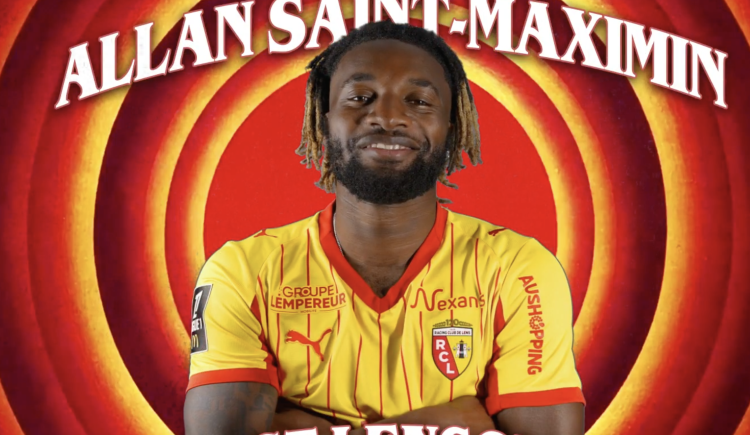 Imagen de El Correcaminos y el Coyote: ingeniosa presentación de un jugador en Francia con dibujos animados