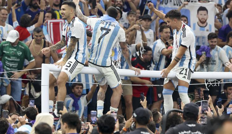 Imagen de Argentina campeón: alegría infinita y felicidad inmensa