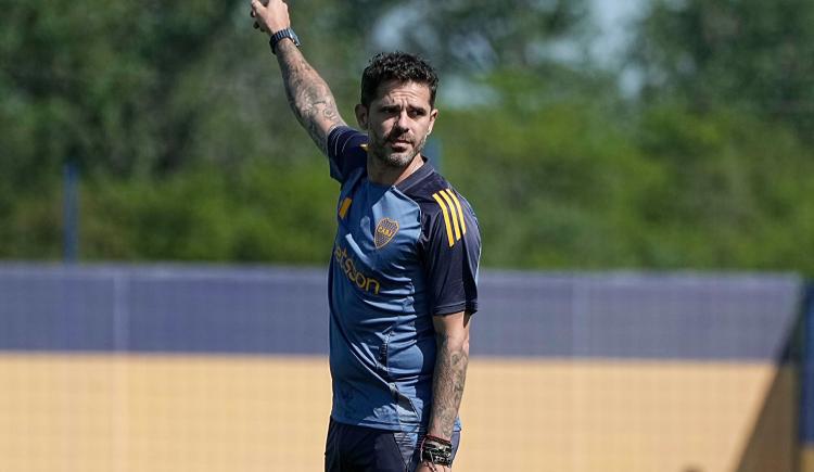 Imagen de Problemas para Gago antes de su debut como entrenador de Boca