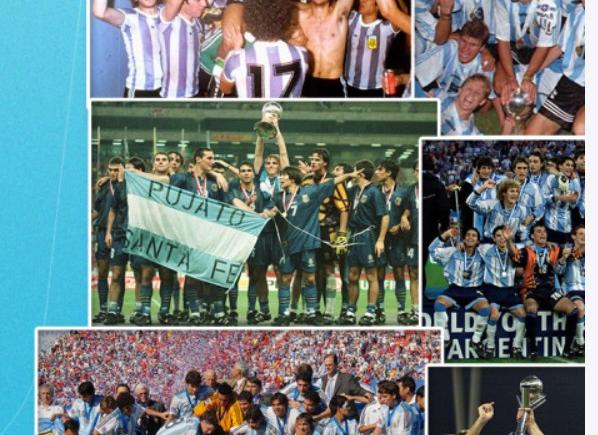 Imagen de Todas las finales del Mundial Sub 20 que jugó la Selección Argentina