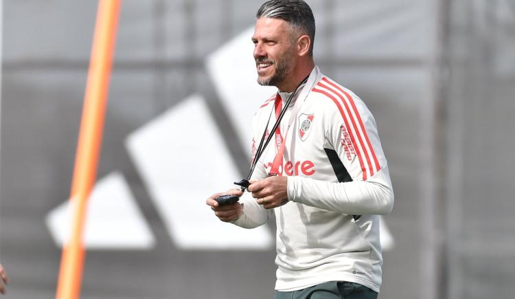 Imagen de River: Martín Demichelis retrasa la vuelta de Aliendro