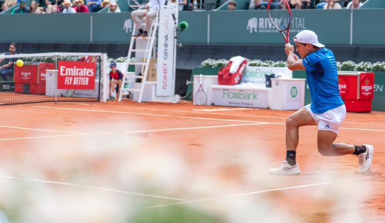 Imagen de Sebastián Báez, a paso firme en la antesala de Roland Garros