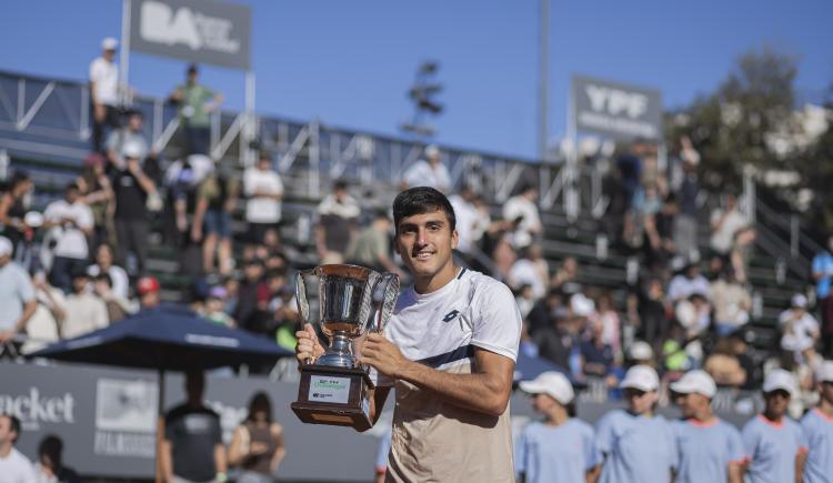 Imagen de Román Burruchaga se consagró campeón del YPF Buenos Aires Challenger
