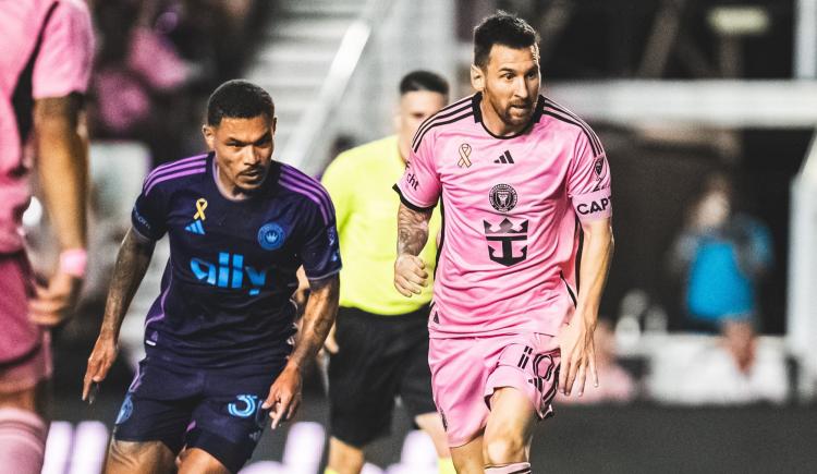 Imagen de Messi salió al rescate de Inter Miami, que no para de empatar