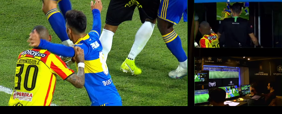 Imagen de El VAR anuló el primer gol de Deportivo Pereira
