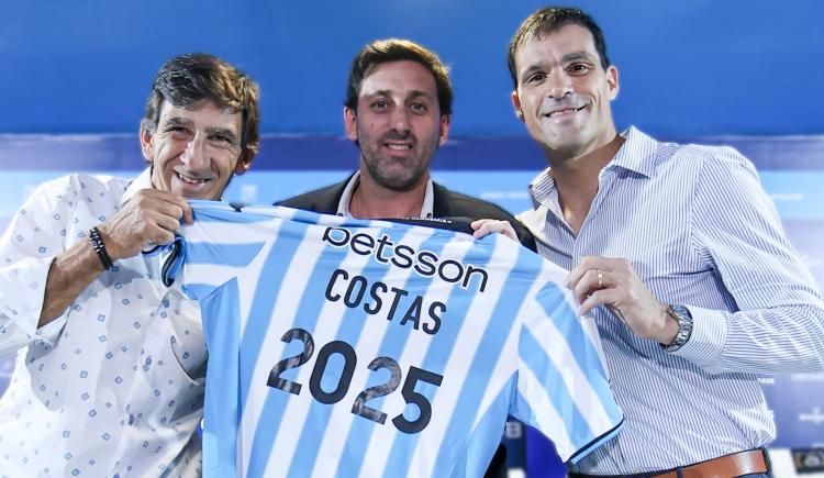 Imagen de Hay más Gustavo Costas en Racing: "Estoy feliz de seguir en casa"