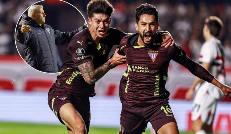 Imagen de Liga de Quito eliminó a San Pablo y chocará con Palmeiras