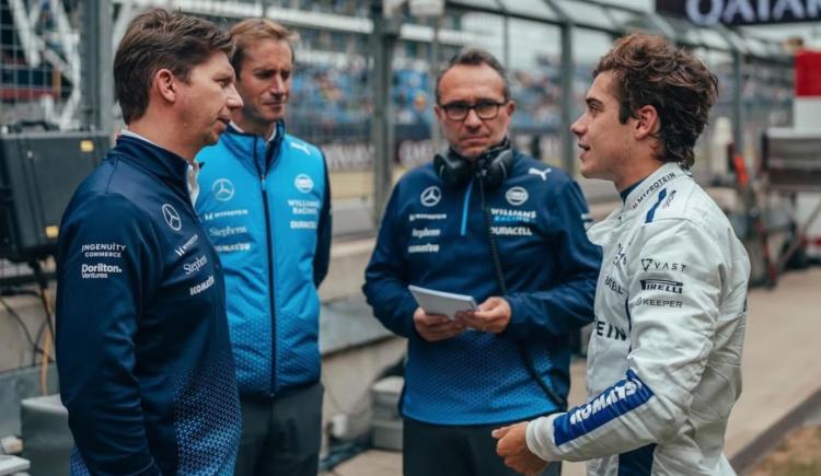 Imagen de El comunicado de Williams tras el fuerte accidente de Franco Colapinto