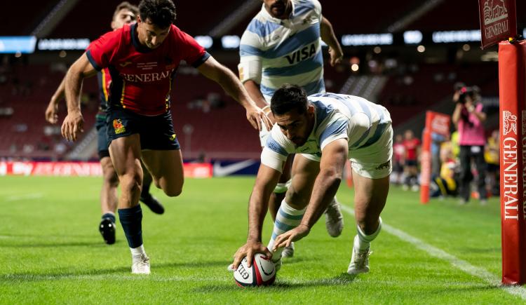 Imagen de Paliza de Los Pumas a España pero alarmas encendidas por la lesión de Santiago Grondona