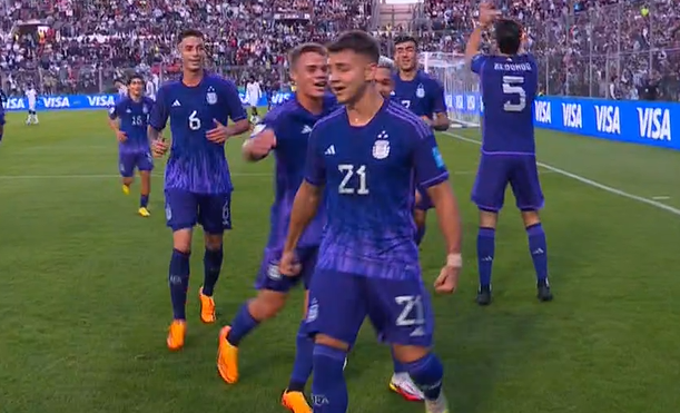 Imagen de La gran jugada preparada que le dio el primer gol a Argentina