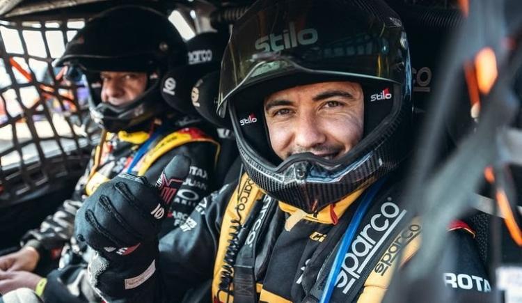 Imagen de Otro argentino en lo más alto del Dakar: Jeremías González Ferioli también festejó y coronó una jornada histórica