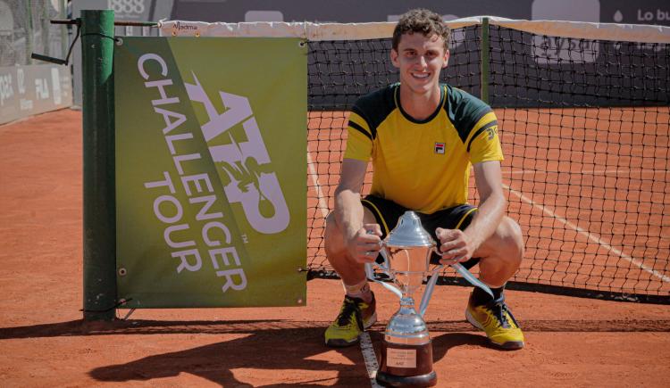 Imagen de Juan Manuel Cerúndolo, el primer argentino campeón en 2023