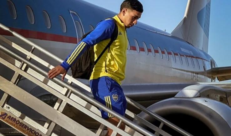 Imagen de Boca llegó a Córdoba con el equipo definido