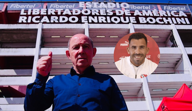 Imagen de Carlos Tevez recibió la bendición de Ricardo Bochini