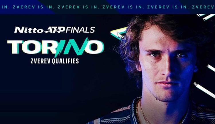 Imagen de ALEXANDER ZVEREV SE CLASIFICÓ AL MASTERS DE TURÍN