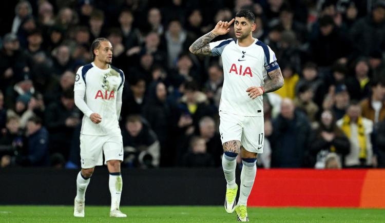 Imagen de El Cuti goleador: Cristian Romero volvió a marcar en el triunfo de Tottenham