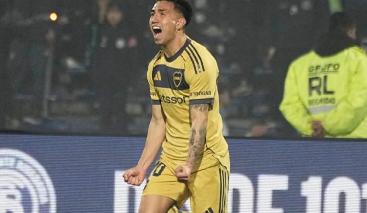 Imagen de Lloró como un niño: el primer gol de Alan Velasco en Boca