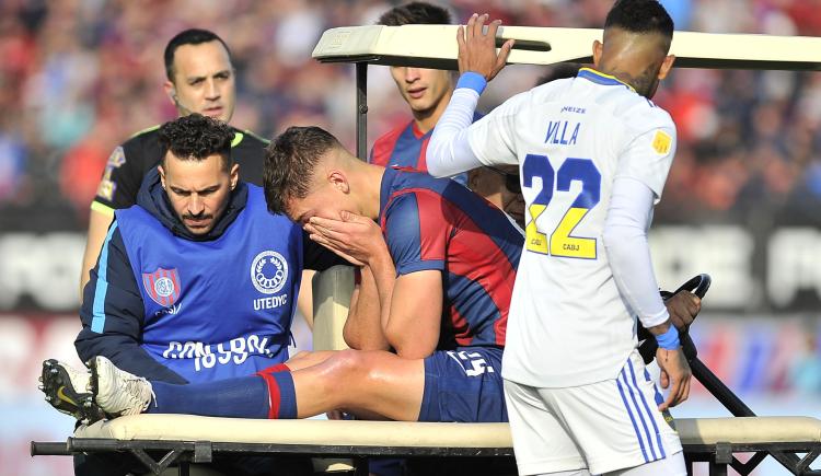 Imagen de Pésima noticia en San Lorenzo: James se rompió los ligamentos