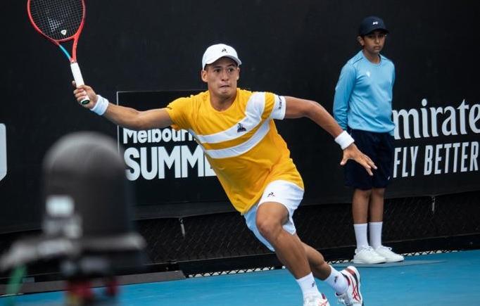 Imagen de SEBASTIÁN BÁEZ ENTRÓ AL CUADRO PRINCIPAL DE MELBOURNE