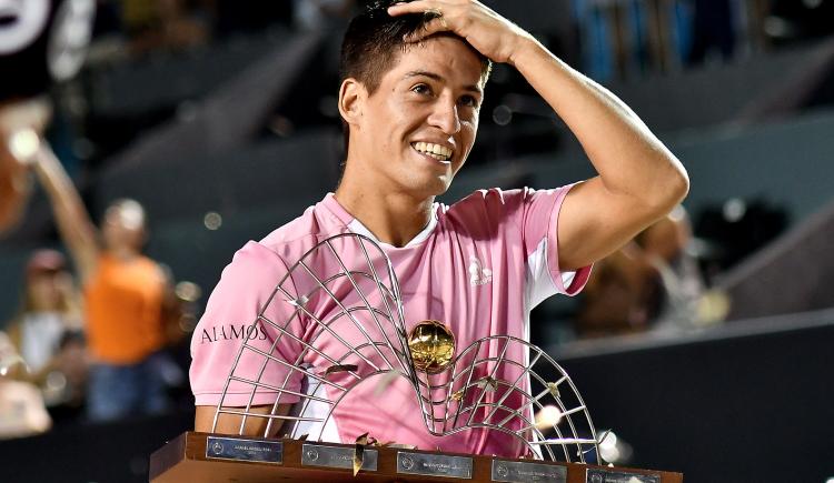 Imagen de Sebastián Báez, el primer bicampeón del Río Open