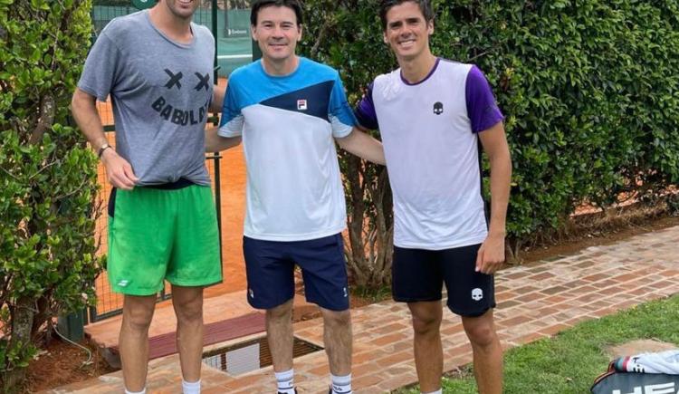 Imagen de GUILLERMO CORIA: ENCUENTRO CON DEL POTRO Y ASADO CON LOS JUGADORES