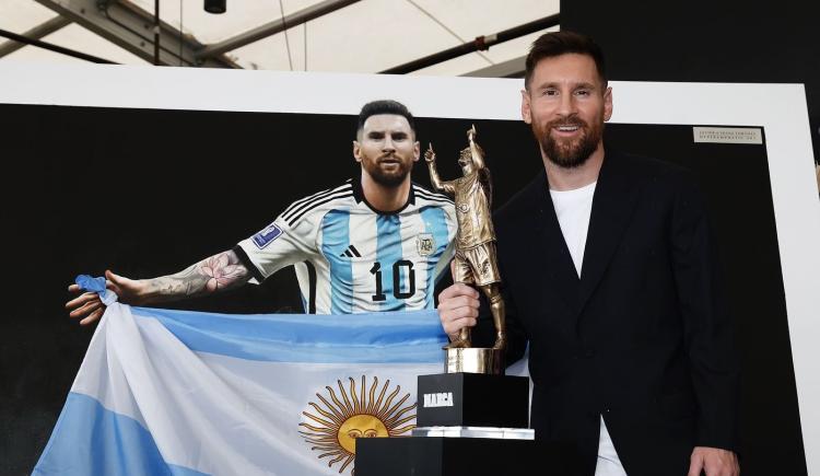 Imagen de El emotivo mensaje de Messi tras recibir un nuevo reconocimiento