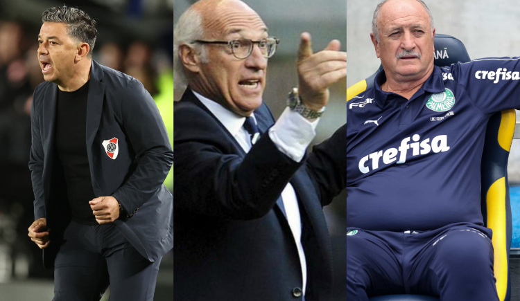 Imagen de Gallardo alcanza a Scolari y supera a Bianchi en una marca histórica en la Copa Libertadores