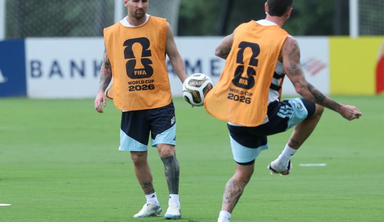 Imagen de Última práctica de la Selección: Las dudas en el equipo ante Inglaterra